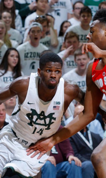 Michigan State's Harris out with season-ending knee injury